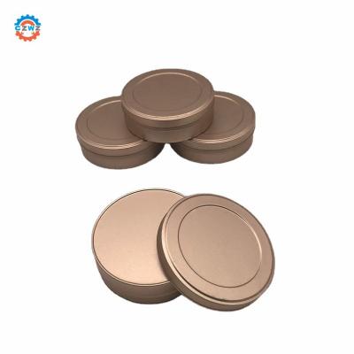 China Wholesale Custom Aluminum Steel Cans Cosmetic Jar Container Packaging Gel Color Metal Aluminum Hair Jar for sale