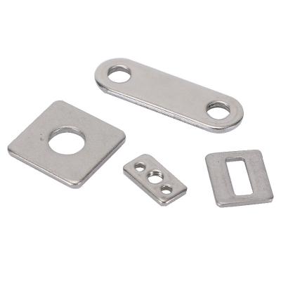 China OEM Steel Stamping Metal Sheet Fabrication Parts Laser Cutting Machine Parts Customized Size for sale