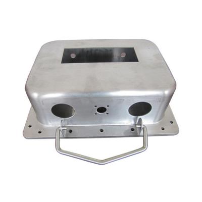 China Factory Precision Custom Sheet Steel Stamping Parts Electronic Instrument Enclosures for sale