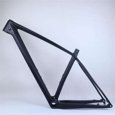 China 29er Mountain Bikes Thrust MTB Carbon Frame 29 Bicycle Carbon Frame Max Tire 2.35