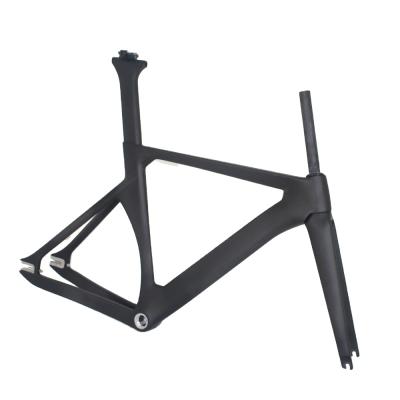 China Road Bikes 700c Speed ​​700c Carbon Fiber Chinese Aerial Fixed Bike/Track Bike Fixed Frame Bike Road Bike Fixed Frame for sale