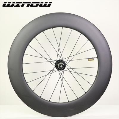 China Road Bikes NEW WINOWSPORTS Carbon Road Bike Wheel 88MM Depth 25MM Width Carbon Bicycle Wheel Disc Brake For Cyclocross And Gravel /TT for sale