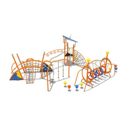 China Large Plastic Slide Kids Outdoor Playground 114mm Anti Static for sale