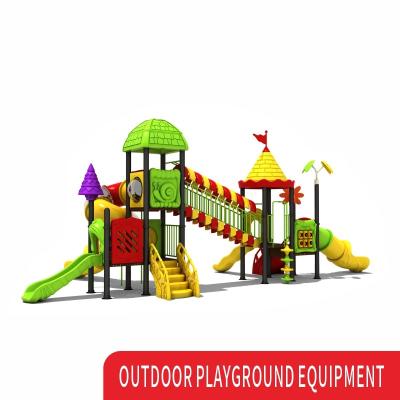 Cina Commercial Custom Plastic Kids Slide Swing Set Attrezzature per giochi all'aperto in vendita