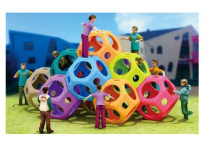 China Kindergarten Plastic Climbing Frame Sensory Training Combination Climbing for sale