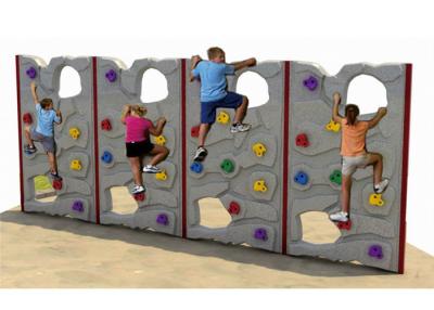 China Nursery Plastic Climbing Frames , Outdoor Rock Climbing Wall ZK109 - 6 for sale