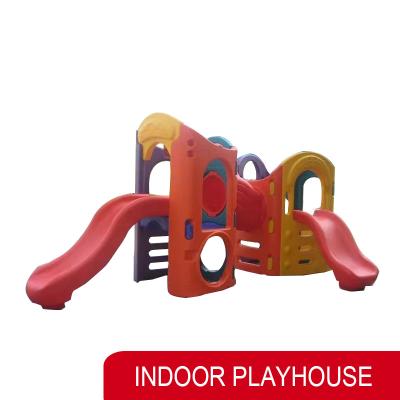 China Kids Mini Mushroom Indoor Plastic Playhouse With Slide Humanistic Design for sale