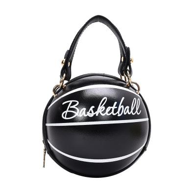 China Cheap Shoulders Mini Designer Hand Bags Leather Fashion Purse Basketball Ball Plastic Bags Ladies Handbags Women Fashion 2020 for sale