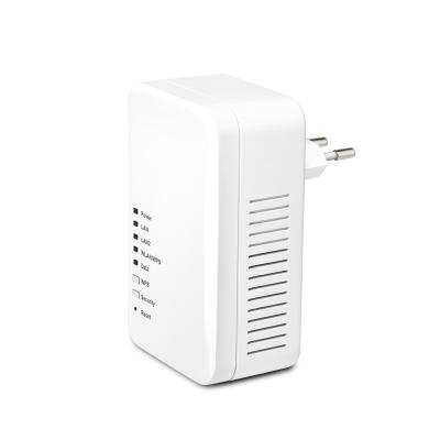 China Powerline 500mbps External Wireless Powerline Adapter 300mbps Wifi PLC Modem for sale