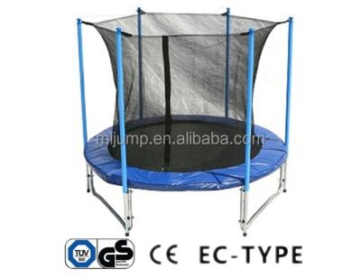 China 8FT trampoline with 8FT safety fence for sale