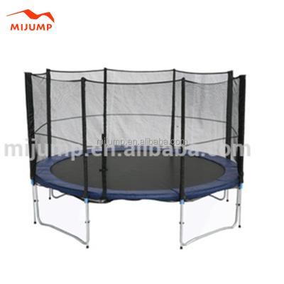 China Hot Dip Galvanized Tube 8ft Bungee Trampoline With Safety Fencing for sale