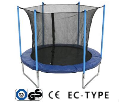 China Professional 8FT Garden Trampoline With Safety Net For Sale for sale