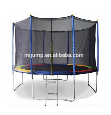 China 12ft touring hot trampoline with 12FT enclosure for sale