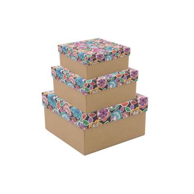 China Las cajas de embalaje del regalo del papel de Kraft personalizaron Eco de empaquetado plegable amistoso en venta