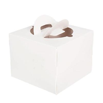 China New Materials Design Recycled New Year Handmade Chinese Moon Ready To Ship Cup Cake Box With Handle for sale