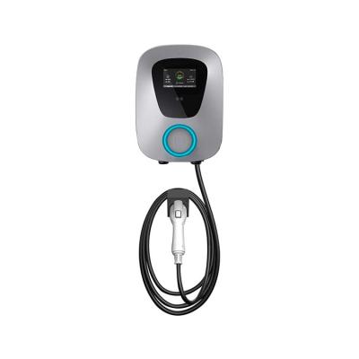 China APP Control 7Kw 32A Type 1 J1772 Smart 2 Ev Charger Outdoor Public Quick Level Station With Ce for sale