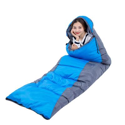 China Hot Selling Waterproof Envelope Amazon Ultralight Camping Sleeping Bag for Fiber Hollow Cotton Bondage Camping Waterproof Sleeping Bag for sale