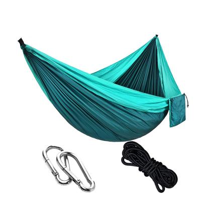 China Factory supply low price anti-rollover camping ultralight parachute nylon hammocks for sale