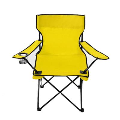 China Easy-carry fishing chair camping chair with armrest cup holder and carrying and storage bag folding fishing chair for sale