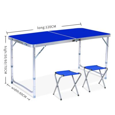 China Modern High Quality Folding Picnic Table And Chairs Outdoor Camping Barbecue Folding Table Folding Chair for sale