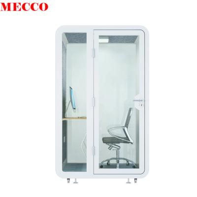 China Private Office Pod Telephone Booth Soundproof Rotating Room For Home for sale