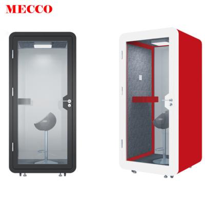 China Modular Luxury Office Meeting Privacy Pod Soundproof Indoor Cell Phone Booth for sale