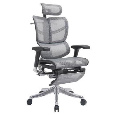 China (Size)Use Korea mesh office chair luxury specific adjustable maneger with footrest on hot sale for sale