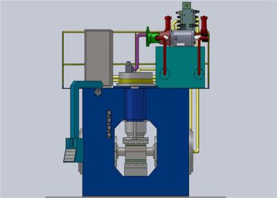 China 24mm/S Carbon Steel 30kw 24 Inch Tee Forming Machine for sale