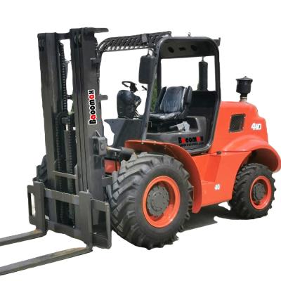 China Factory Directly Sale China Farms 4wd 4 Ton All Diesel Rough Terrain Forklifts Price for sale