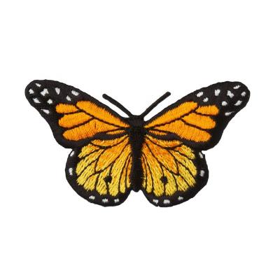 China Viable Made in China Embroidery Applique Patches For Embroidery Beautiful Butterfly Embroidery Patch High Quality Logo for sale