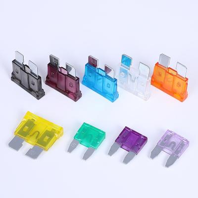 China Automotive Auto Micro 12V Super Mini Blade Auto 10A Car Fuse For Automotive Truck SUV for sale