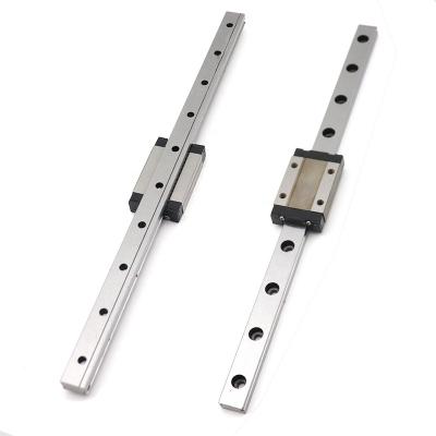 China Factory miniature linear rail MGN7 MGN9 MGN12 MGN15 linear guide with with 1pc MGN12H carriage cnc linear bearing parts for sale