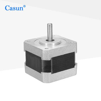 China Casun Hybrid 1.8 Degree 5.0 V 34mm Length NEMA 17 Stepper Motor For 3D Printer 17HS13-0404S1 42*42*34mm for sale