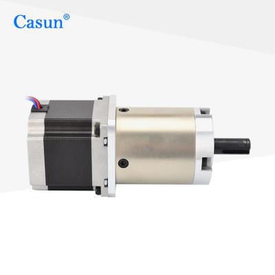 China Hot Selling High Quanlity 57x57mm 2.5A Nema 23 Stepper Motor Casun Plus Gearbox 57SHD4408-15G for sale