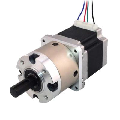 China NEMA23 1.8degree Big Gear Motor 57mm Stepper Motor With Gear Box 57x100mm for sale