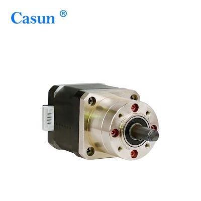 China 4-lead Nema17 Stepper Motor Gear Extruder Gear Ratio 5.18:1 Gearbox NEMA 17 17HS4401 42x40mm for sale