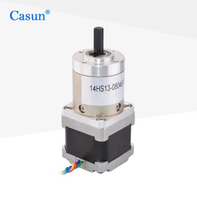 China Casun High Torque 2 Phase NEMA 17 Gear Reducer Stepper Motor For Medical Machine 1.8 Degree /100 42SHD0202-100G for sale