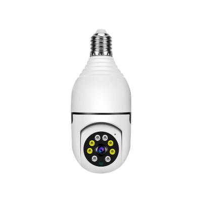 China Built-in Siren 2MP Siren Bulb Lamp Camera Wifi IP PTZ IR Night-vision Outdoor Security Automobile Tuya Smart Life Tracking Video Surveillance Bulb for sale