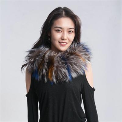 China Fox Cape Scarf Knitted by POLYESTER 100% Natural Stretch Short Fox Neck Warmer Winter Fashion Fur Women New Real for sale