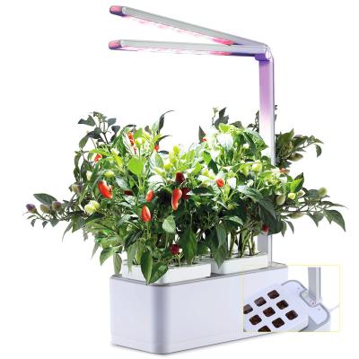 China Automatic Hydroponics New Eqiupment Smart Home Accomplish Hydroponic Grow System Plastic Hydroponic Growing System Kit Aeroponic Vertical With Hydroponic Light for sale