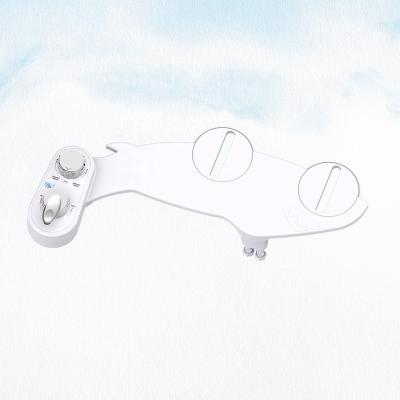 China Double-flow Hot Non-Electric Water Bidet Toilet Seat Freshwater Bidet for sale