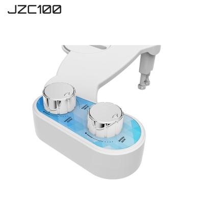 China Seld cleaning/women cleaning Fresh Water Spray Non Electric Mechanical Bidet Toilet Seat Attachment for sale