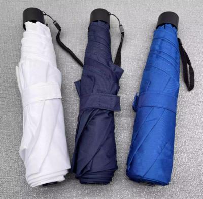 China Manual Open Control Ultra Light Foldable Umbrella With Metal Ribs for sale