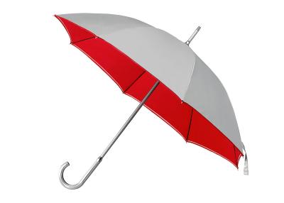 Chine Diamètre ouvert 100-103cm de protection UV de parapluie enduit par argent en aluminium droit à vendre