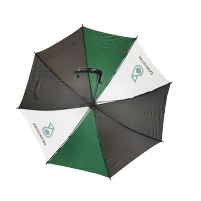 Cina 8 costole a 23 pollici antivento Logo Golf Umbrellas For Advertisement su ordinazione in vendita