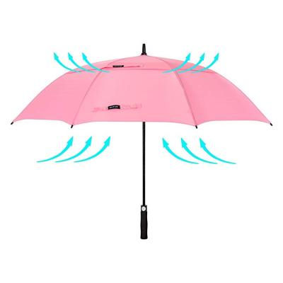 China Personality Sublimation Golf Umbrella Custom Logo Prints Promotional for sale