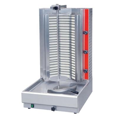 China Stainless Steel Commercial Kitchen Equipment Shawarma Electric Turkey Kebab Machine for sale