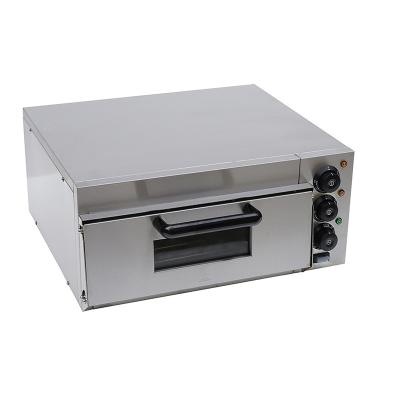 China Bakery CE Single Deck Countertop Commercial Restaurant Kitchen Equipment Electric Pizza Oven for Bakery for sale