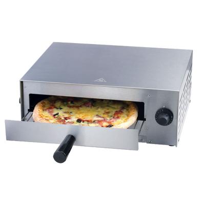 China Bakery 15 Minutes Timer Commercial Restaurant Kitchen Equipment Countertop Electric Pizza Oven for Bakery for sale