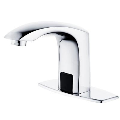 China Thermostatic Modern Bathroom Sink Vanity Faucets Automatic Faucet Type With Sensor for sale